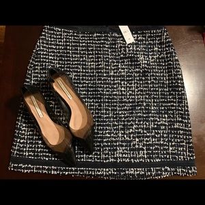 Ann Taylor Loft Tweed A-line Skirt